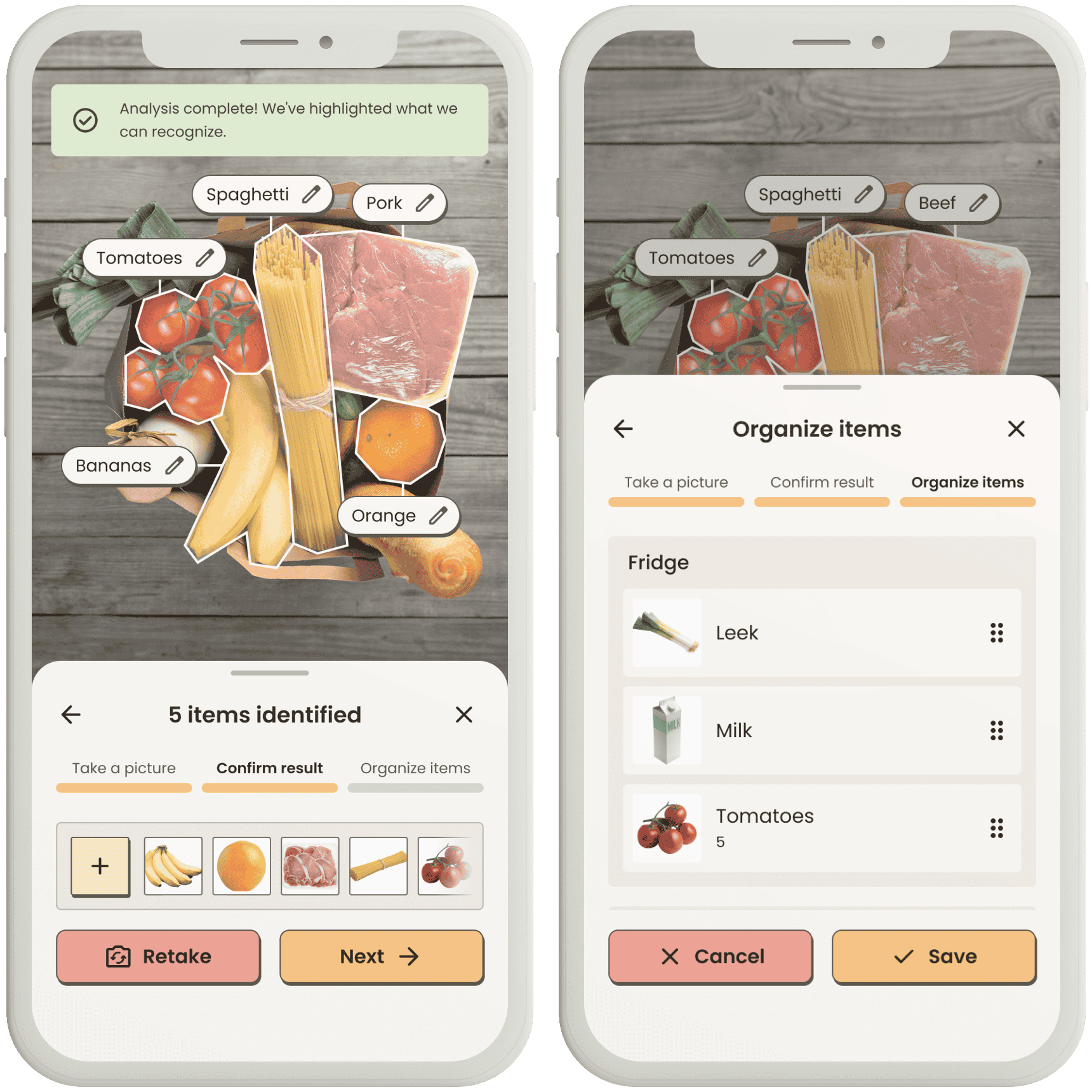 Using image recognition